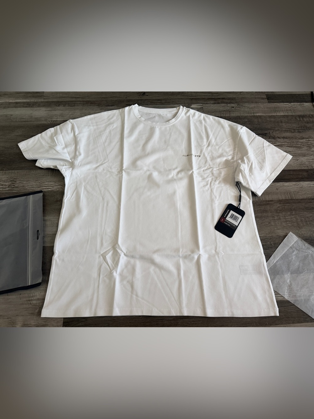 Alphalete Men's Crewneck T-Shirt in White